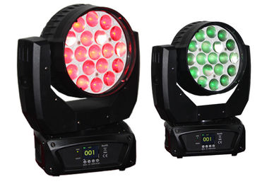 540°Pan 270°Tilt 19pcs 12W RGBW 4in1 LED Moving Head Light Zoom Wash Moving Head Light