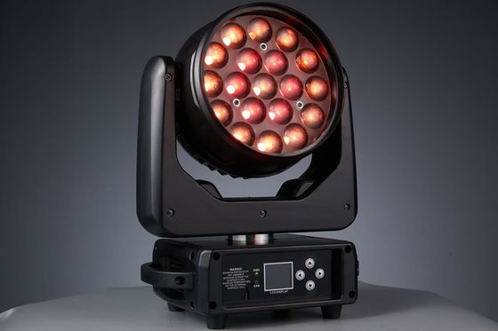 19LEDs Zoom LED Moving Head Light For Nightclub Concert Music Party