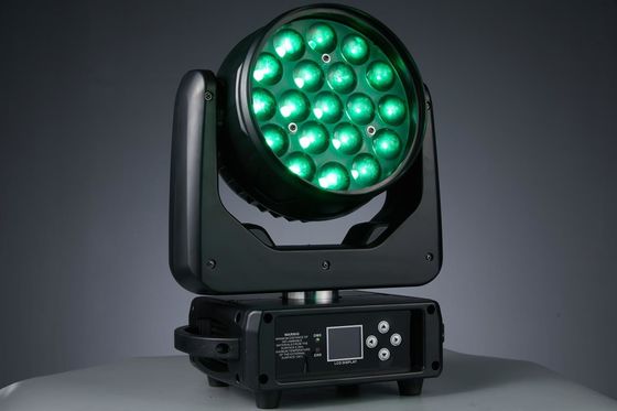 19LEDs Zoom LED Moving Head Light For Nightclub Concert Music Party