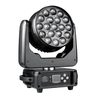 19LEDs Zoom LED Moving Head Light For Nightclub Concert Music Party