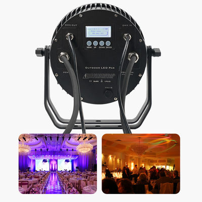 18pcs 12W IP65 Waterproof Outdoor LED Par For Events RGBWA UV 6in1