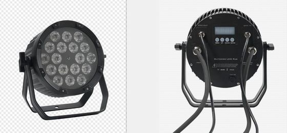 18pcs 12W IP65 Waterproof Outdoor LED Par For Events RGBWA UV 6in1