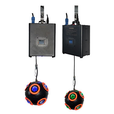 3m DMX Winch RGB LED Kinetic Ball Football Lifting Ball Light for Party