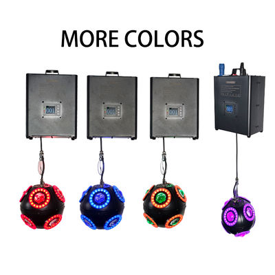 3m DMX Winch RGB LED Kinetic Ball Football Lifting Ball Light for Party