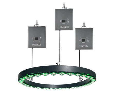 3m Round LED lifting ball DMX Winch LED Kinetic Light Lifting Machine for Wedding