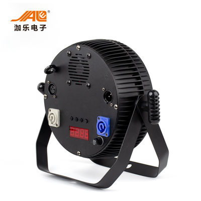 RGBWA UV Flat Stage LED Par Can Lights Set DMX512 Control Mode 180W