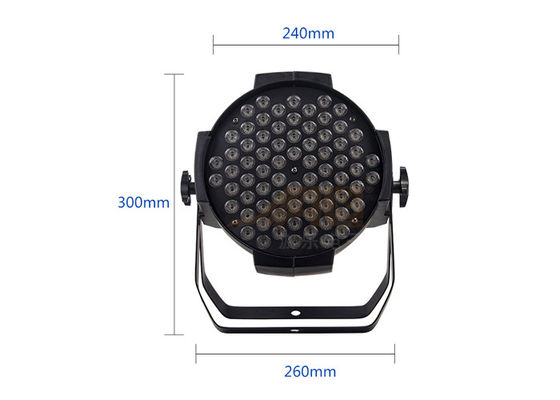7CH 72x3w RGBW Led Par Can Stage Light For Ktv
