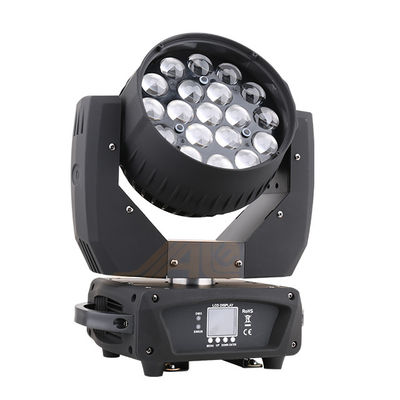 19*12W Lens 8° LED Moving Head Light For Nightclub