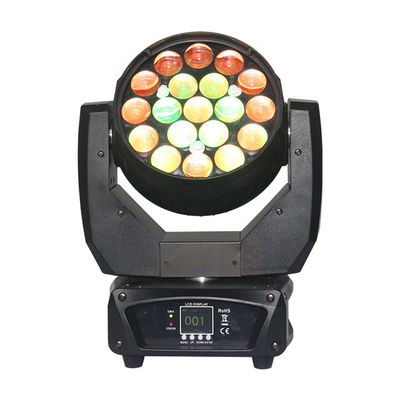 19*12W Lens 8° LED Moving Head Light For Nightclub