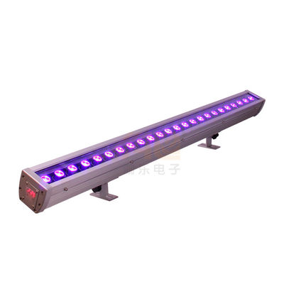 24*3W DMX Waterproof UV RGB LED Wall Washer For Wedding Play