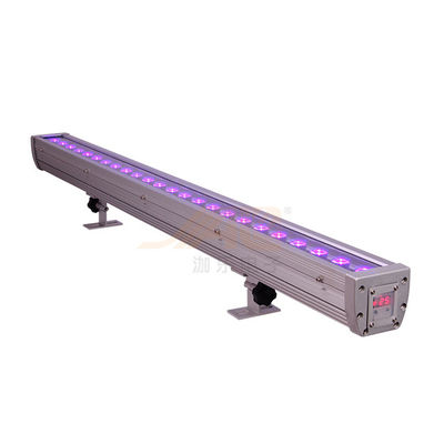 24*3W DMX Waterproof UV RGB LED Wall Washer For Wedding Play
