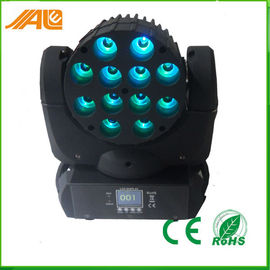 12 x 10w Rgbw 4in1 DJ Stage Moving Head Wash Led High Brightness