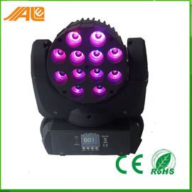 12 x 10w Rgbw 4in1 DJ Stage Moving Head Wash Led High Brightness
