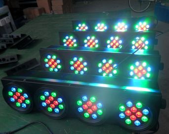 Long 48pcs 3w Rgb Disco Stage Blinder Lights / DJ Led Bar Lights