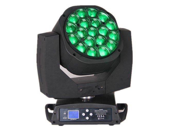 19x12w RGBW 4in1 Zoom Led  Big Bee Eyes Moving Head Disco Stage Lights /DJ Light stage light