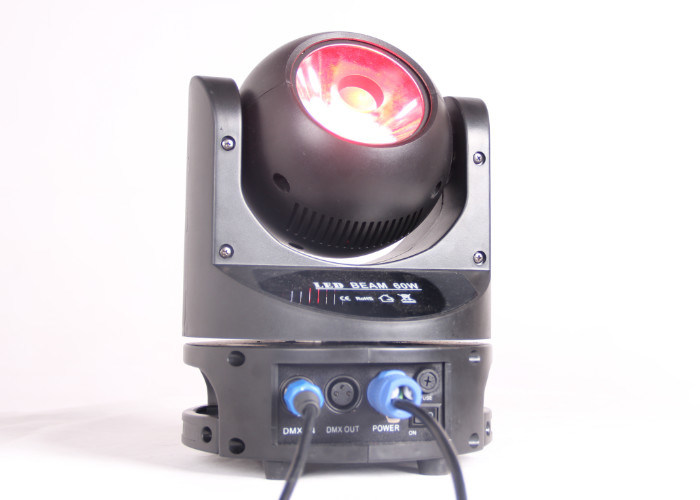 60W Dj LED Moving Head Lights DMX Mini Beam Moving Head Led Effect Lights