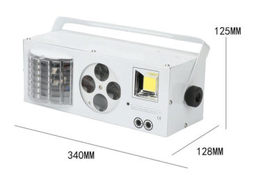 Colorful 4 in1 Effect Laser Strobe Flashlight AC100 - 240V 40W