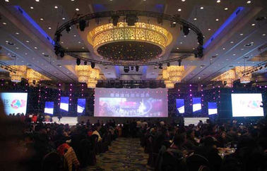 Super Bright RGB 6 x 4m LED Star Curtain , Backdrop Curtain Cloth for Stage Background