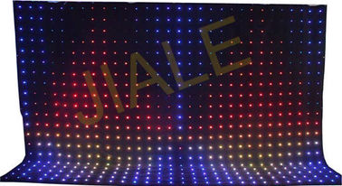 4x6m Rgb 3in1 Led Video Curtain Backdrop Decoration / Stage Fixture