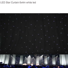 Super Bright RGBW6x 4m LED Star Curtain , Backdrop Curtain Cloth for Stage Background