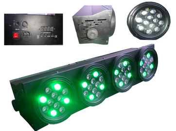 Long 48pcs 3w Rgb Disco Stage Blinder Lights / DJ Led Bar Lights